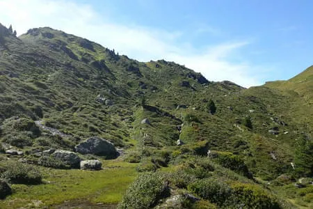 Heutaljoch von der anderen Seite