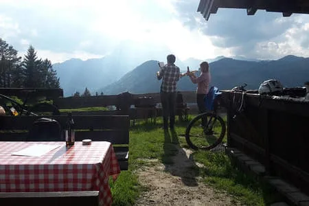 Huberalm Übergabe Raddressen Bild 0